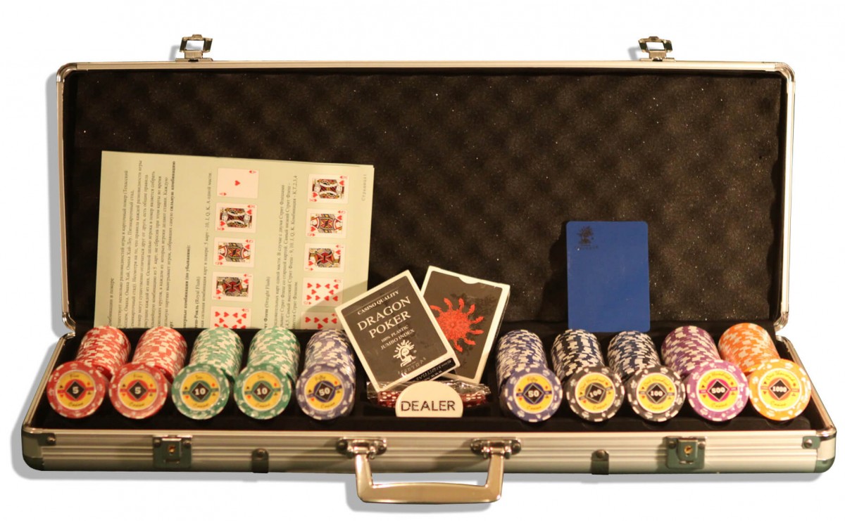 Crown 500, Набор для игры в покер