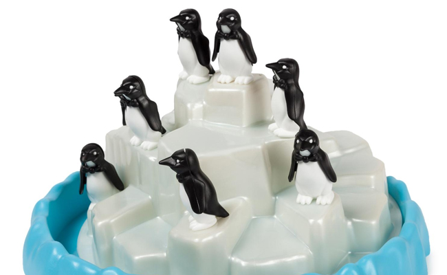 пингвины на льдине настольная игра