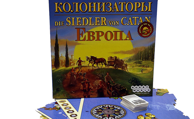 Настольная игра Колонизаторы Европа