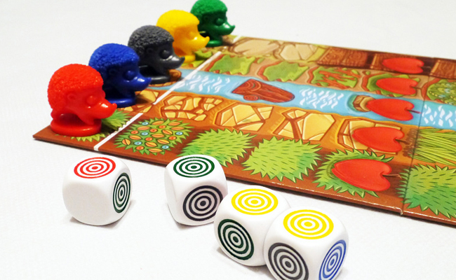 Настольная игра Гонки ежиков