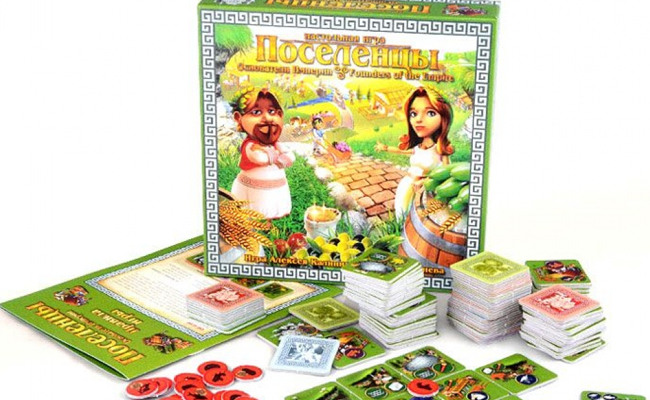 настольная игра поселенцы