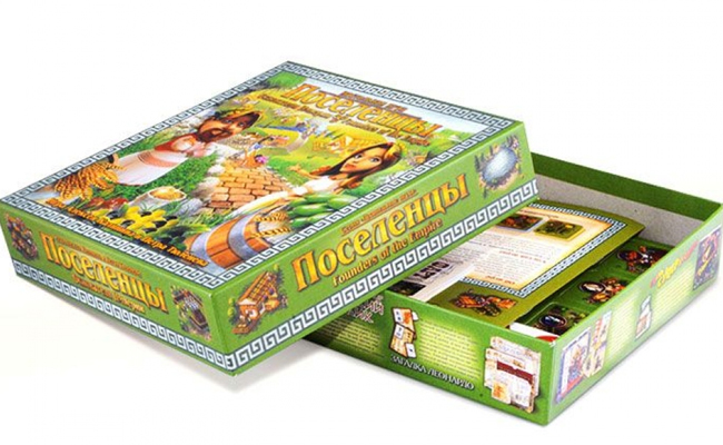 настольная игра поселенцы