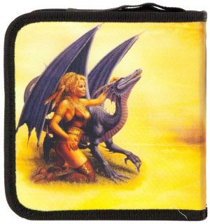 АКСЕССУАРЫ: Сумка для CD/DVD Ultra-Pro (с илл. Ларри Элмора): рисунок Дракон, арт. 81813