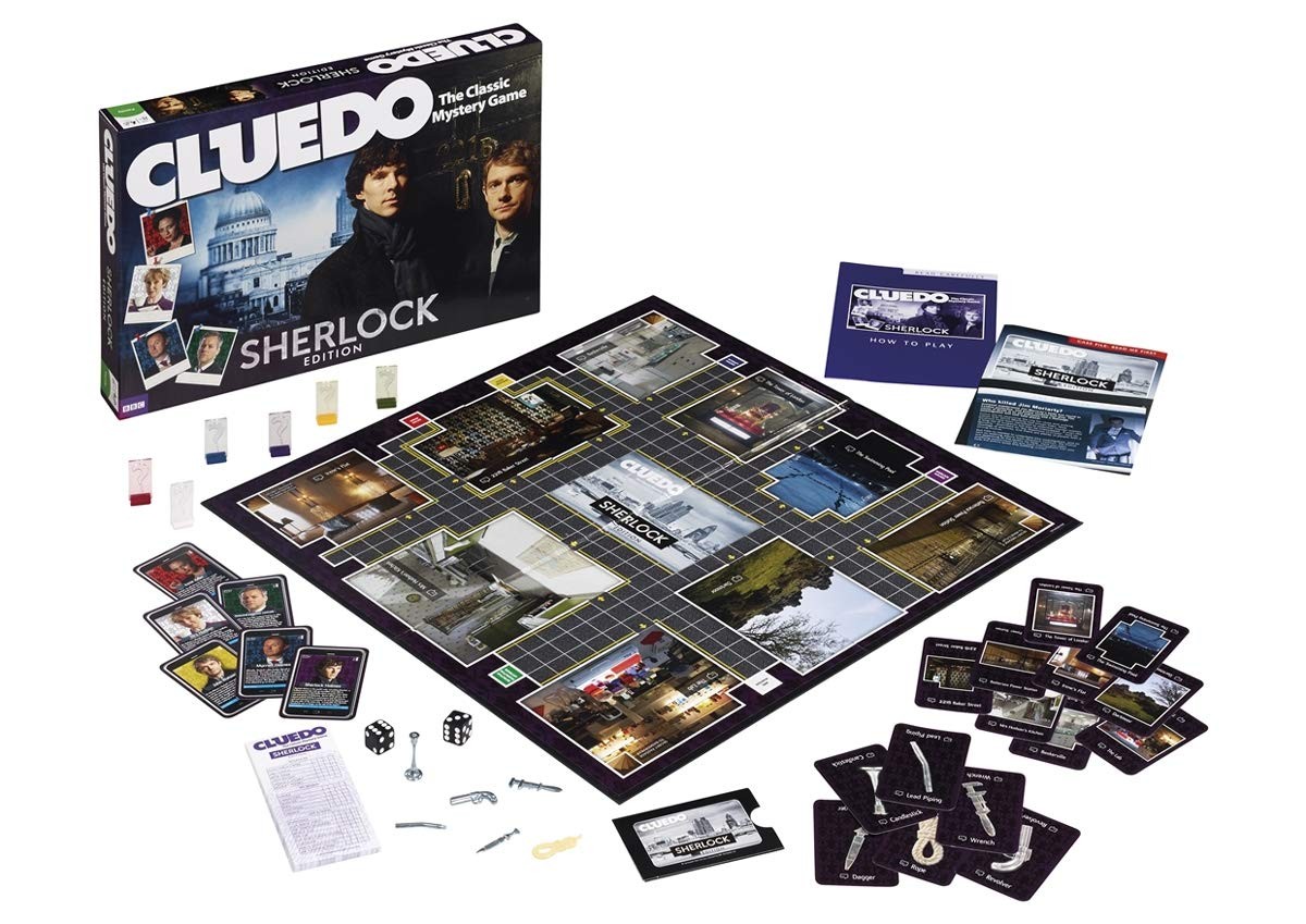 Настольная игра CLUEDO Sherlock (Шерлок)