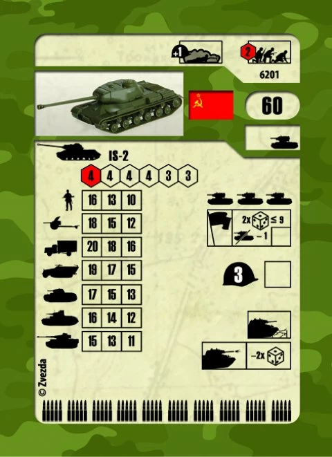 6201 Сов.тяжелый танк ИС-2