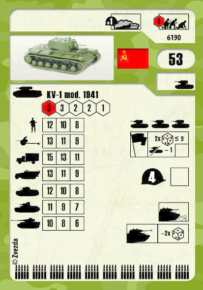 6190 Сов.танк КВ-1 с пушкой Ф32