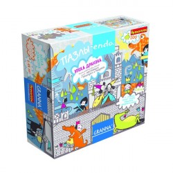 Настольная игра-головоломка Bondibon ПАЗЛЫ 200, ЭПОХА ДРАКОНА
