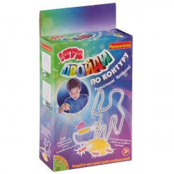 Настольная игра BONDIBON ПРОЙДИ ПО КОНТУРУ! (контур по форме РУКИ)