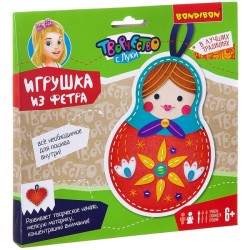 Набор для творчества  BONDIBON.  Игрушка из фетра. Матрешка. В лучших традициях!