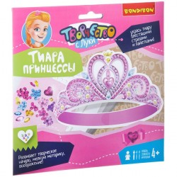 Набор для творчества Bondibon Тиара принцессы с пайетками и стразами