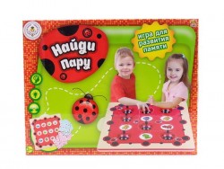 Игра настольная Найди пару, в коробке, 33,5x26x5 см