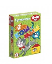 Игра настольная (карточная). Кош-мыш. 5-10 лет