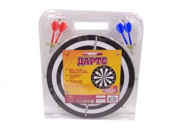 Дартс, набор для игры с 4-мя дротиками, 30 см, 37,5x32,5 см