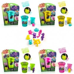 Набор для изготовления слайма So Slime Diy серии Slime Shaker. Cлайм светится в темноте в ассорт.