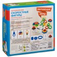 Обучающие игры Bondibon Настольная игра «СКОРОСТНЫЕ ФИГУРЫ», BOX 25,5x6,5x25,5 см