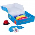 Обучающие игры Bondibon Настольная игра «СОБЕРИ КОЛПАЧКИ», BOX 25х7x25 см