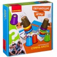 Обучающие игры Bondibon Настольная игра «СПРЯЧЬ КРОТА», BOX 25х7x25 см