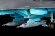 7298 Российский истребитель-бомбардировщик Су-34
