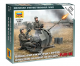 6117 Немецкое 20-мм зенитное орудие FLAK-38 с расчетом