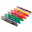 Набор гелевых карандашей для рисования Bondibon 12 цветов, оттенки металлик, в пластиковой коробке,