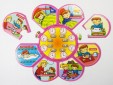 R36479  LISCIANI CAROTINA PRESCHOOL Обучающая игра ВРЕМЕНА ГОДА И ЧАСЫ