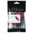 nanoblock Зеленокрылый Ара